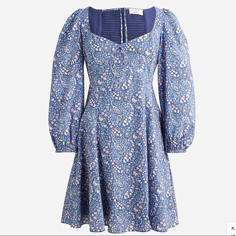 NWT J. Crew Liberty Bourton Bloom Mini Dress - Picture 5 of 11
